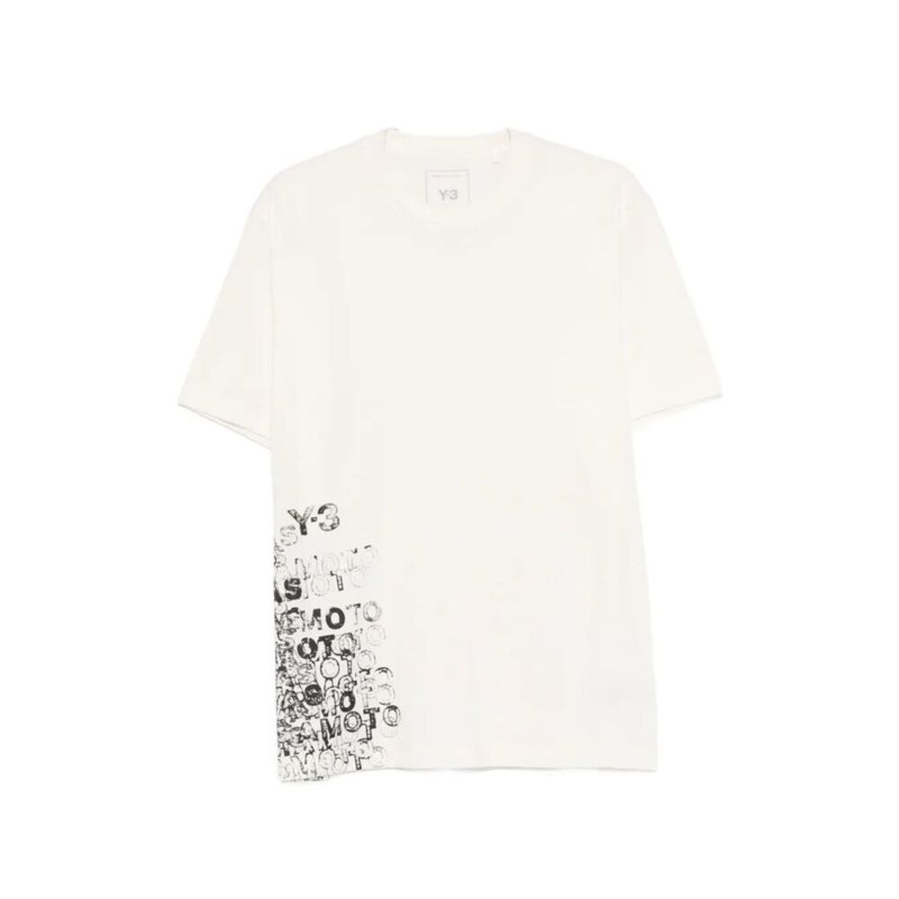 Y-3 Men Y-3 Gfx Cotton T-Shirt